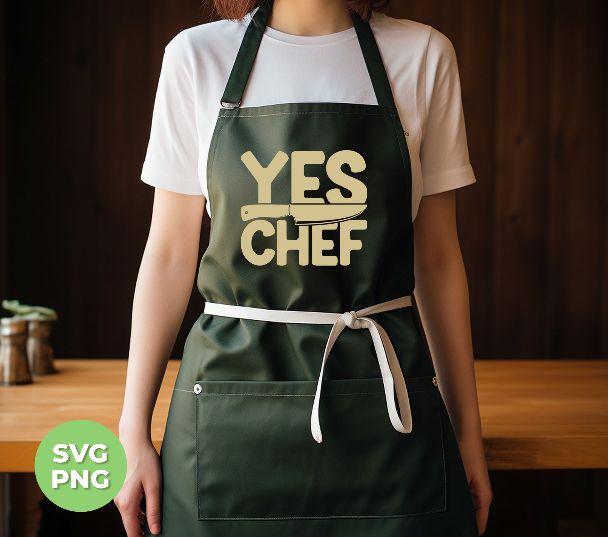 Introducing the Yes Chef Knife! Ideal for professional chefs and kitchen enthusiasts, this knife boasts precision and durability. Crafted with love, it makes the perfect gift. Enjoy the convenience of digital files with Png Sublimation technology for a flawless finish. Upgrade your kitchen arsenal with Yes Chef!