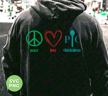 This set of digital files, featuring the Peace Love Kitchen Boss, Kitchenboss, Love Chef, and Pampered Chef designs, is perfect for sublimation projects. With high-quality PNG files, you can bring a touch of love and peace to your kitchen creations. Get creative and express your culinary expertise with this versatile collection.