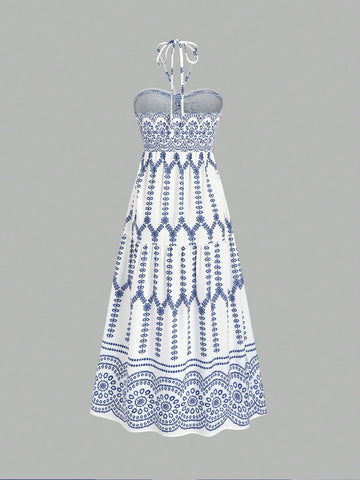 This breezy Sweetra Boho Chic Maxi Dress is perfect for summer beach vacations! With its spaghetti straps and relaxed fit, it's sure to keep you cool and stylish. Add some bohemian flair to your wardrobe with this must-have dress. (Vacay vibes included at no extra charge!)