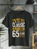 Celebrate a milestone birthday in style with our Timeless Classic 65th Birthday T-Shirt. This shirt is the perfect way to show off your age with pride and humor. Made with high-quality materials, it's not just a shirt, it's a statement. (And did we mention how comfortable it is? It's like wearing a cloud!)