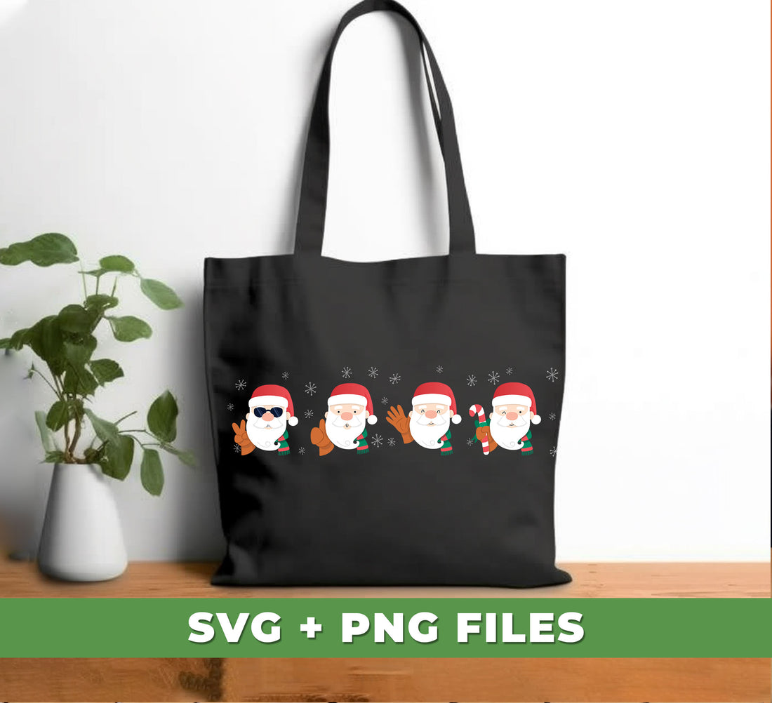 Bring some holiday cheer to any gift or clothing item with this Funny Santa, Merry Christmas Mini Santa Face Digital File. Use the Png Sublimation format to easily create prints with vibrant colors and details. Perfect for the holiday season!