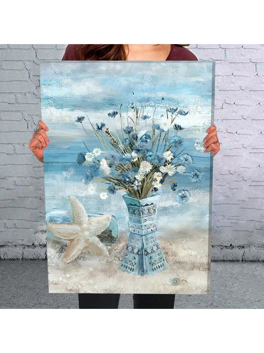 Bring the calming essence of the ocean into your home with this stunning seascape wall art print. Featuring a realistic beach landscape with soft waves and natural light, this piece captures the tranquility of coastal living. Perfect for living rooms, bedrooms, or any space needing a serene touch. The artwork comes framed and ready to hang—simply mount and enjoy. High-quality print on premium materials ensures lasting beauty and color vibrancy. 