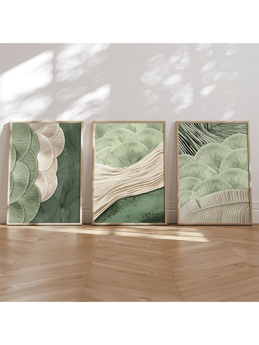 Add a splash of calm with this 3-piece modern abstract wall art set. Featuring soothing earth tones, these playful pieces bring a touch of minimalist charm and warmth to any room. Perfect for those who love simple yet stylish décor that sparks joy without overwhelming the space.