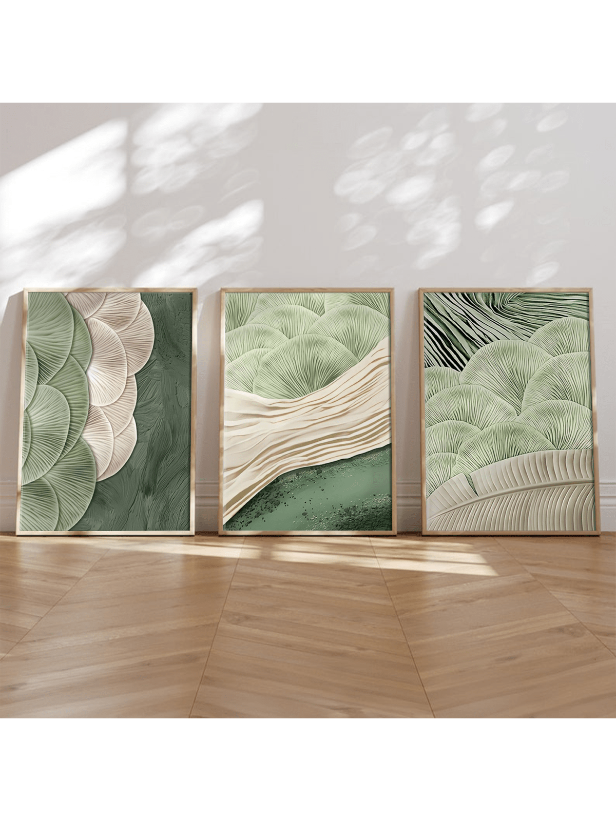 Add a splash of calm with this 3-piece modern abstract wall art set. Featuring soothing earth tones, these playful pieces bring a touch of minimalist charm and warmth to any room. Perfect for those who love simple yet stylish décor that sparks joy without overwhelming the space.