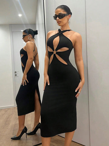 Make a statement at your next concert in this eye-catching asymmetric floral dress! With a daring backless design and flirty high slit, you'll turn heads while staying cool during those warm spring and summer shows. Dance the night away in this trendy piece that perfectly balances bold style with carefree comfort. Your festival fashion game just leveled up!