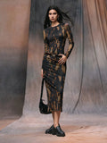 Step into autumn with flair in this Trendy Autumn Tie-Dye Bodycon Dress for Women. Its vibrant tie-dye pattern adds a playful twist to your wardrobe, while the bodycon fit highlights your curves with confidence. Perfect for cozy days or lively nights, this dress blends comfort and style effortlessly. Embrace the season’s spirit and turn heads wherever you go!