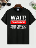 Effortlessly chic meets ultimate comfort with our Trendy Casual Slogan T-Shirt for Men. Made with quality materials, this shirt is perfect for any casual occasion. Let this shirt make a statement for you while still keeping you comfortable in style. (Slogan: Effortless style has never been so comfortable!)