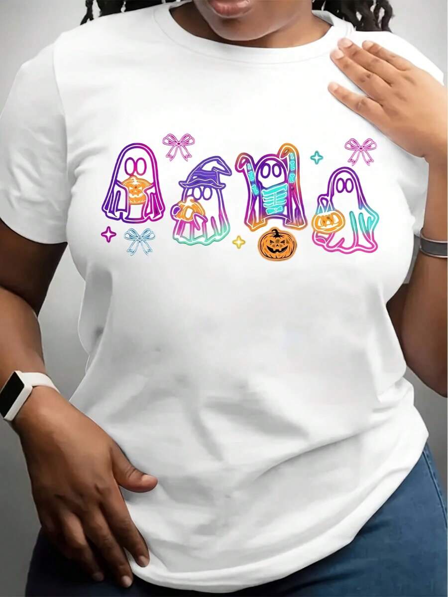 Get ready to turn heads at every Halloween party with these trendy shirts! Designed to capture the fun and festive spirit of fall, each shirt features unique designs that make your outfit stand out. Perfect for celebrating in style, these shirts bring a playful vibe to your seasonal wardrobe and keep the Halloween excitement alive all night long.