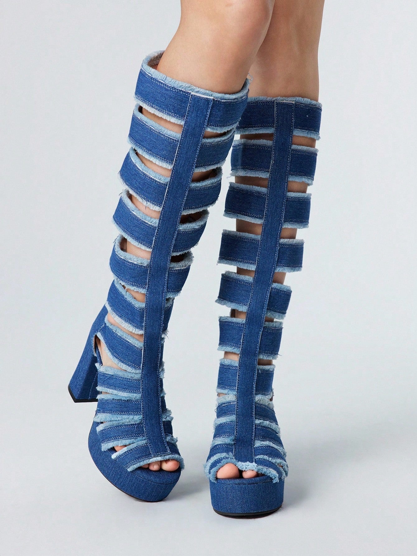 Step into spring and summer with these Trendy Kawaii Open-Toe High Heel Boots in a vibrant blue! Perfect for adding a playful pop of color to any outfit, these boots combine cute charm with stylish flair. The open-toe design keeps your feet cool while the high heels elevate your look for any occasion. Embrace fun fashion and stand out with every step you take!