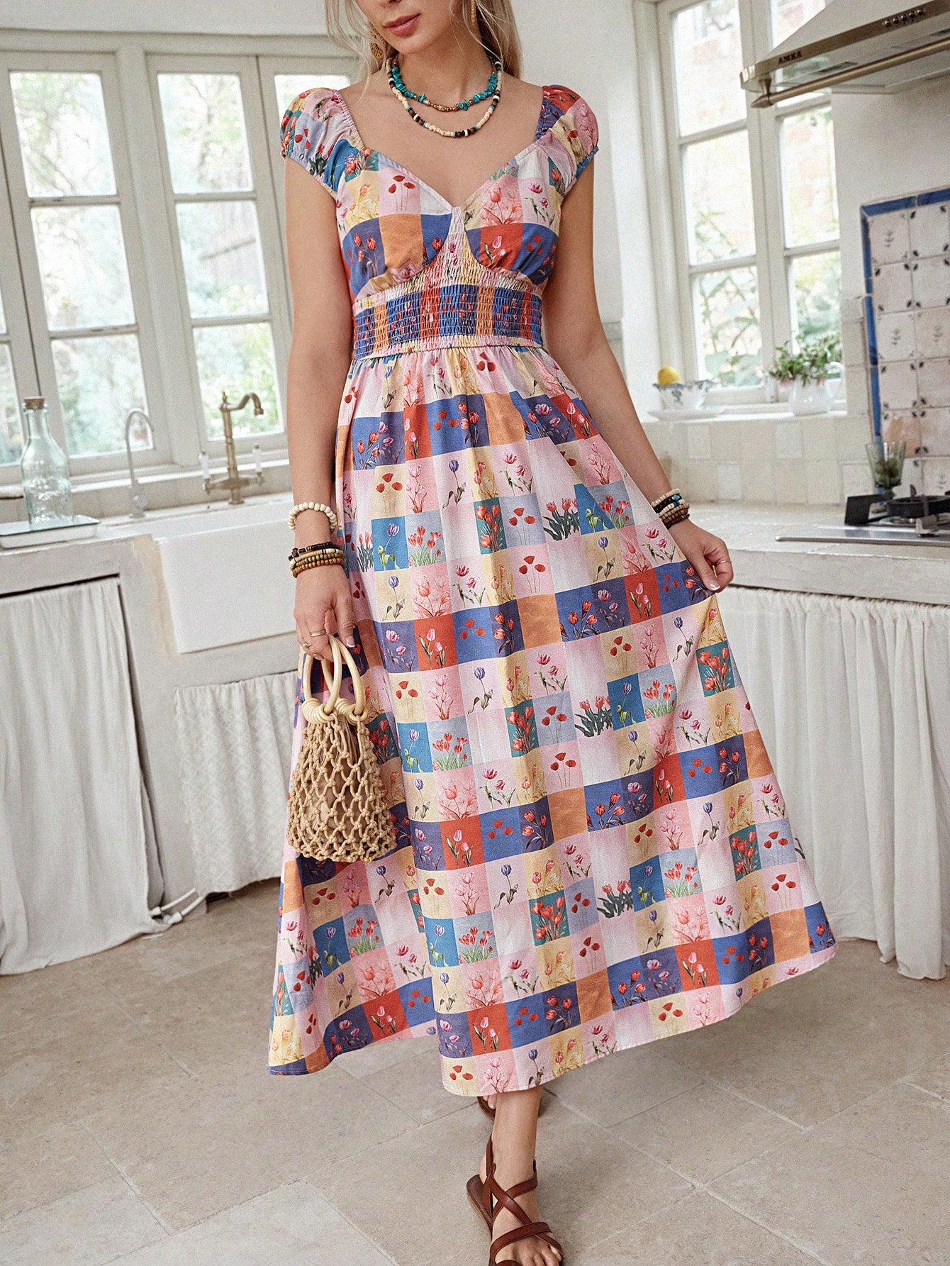 Step into sunshine and style with this Trendy Multi-Color Print Waist Tie Dress! Its vibrant colors and playful print make it your go-to for casual outings or vacation vibes. The adjustable waist tie flatters your silhouette while keeping comfort front and center. Effortlessly chic and fun, this dress is ready to brighten your day wherever you wear it.