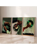 Exude High-Octane Urban Sophistication with Our Trendy DJ Vinyl Record Poster Set!

Experience the breathtaking fusion of street-culture legacy and sharp, modern interior tailoring. This stunning 3-piece unframed canvas set is meticulously designed for the individual who values a high-fashion, 