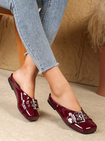 Step into style with our Square Toe Slip-On Loafers! These trendy women's shoes combine fashion-forward design with all-day comfort. The modern square toe adds a chic edge, while the slip-on style makes them perfect for your on-the-go lifestyle. Strut your stuff without the suffering – because fabulous feet deserve fabulous footwear!