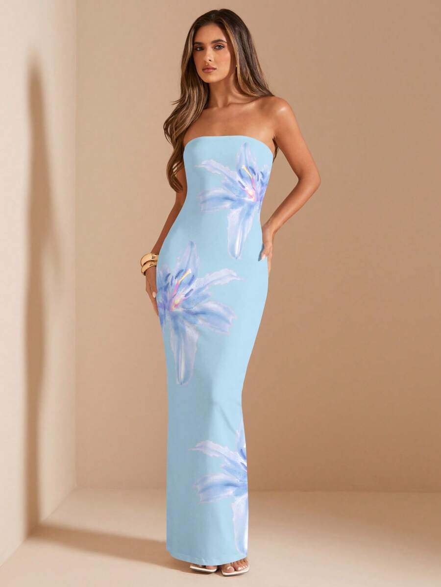 Experience the breathtaking fusion of botanical heritage and sharp, modern architectural tailoring. This stunning vibrant floral ensemble is meticulously designed for the woman who values a high-fashion, "quiet luxury" approach to seasonal dressing—the ultimate centerpiece for prestigious beach retreats, exclusive maritime soirées, and high-authority resort getaways.