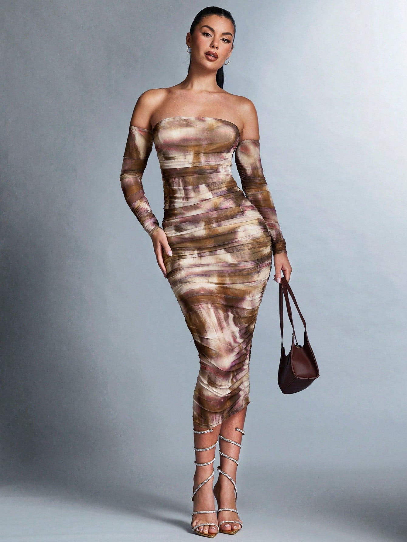 Unleash your inner fashionista with our Trendy Tie-Dye Pleated Off-Shoulder Dress! Perfect for those lazy summer days, this dress effortlessly combines style and comfort. The tie-dye pattern adds a trendy twist, while the pleated design and off-shoulder neckline provide a flattering silhouette. Upgrade your summer wardrobe now!