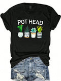 Spruce up your wardrobe with our Trendy Women's Cactus Graphic Print T-Shirt! Embrace your unique style with a touch of humor and personality. Stand out from the crowd and add a playful twist to your outfit. Perfect for any occasion, this t-shirt is both stylish and fun!