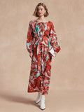 Get ready to turn heads with our trendy tie-dye lantern sleeve dress! This casual dress is perfect for autumn fashion and will add a playful touch to your wardrobe. With its unique tie-dye design and stylish lantern sleeves, you'll be sure to stand out in the crowd. Don't miss out on this must-have piece!