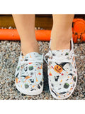 Step into spooky season with these Trendy Women's Halloween Canvas Shoes! Designed for comfort with soft soles and a flat profile, they keep your feet happy all day. The playful tie detail adds a stylish twist, making them perfect for casual outings or festive fun. Embrace Halloween vibes while staying effortlessly chic and comfy.
