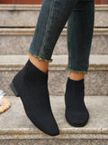 Step out in style with these trendy women's square toe ankle boots! Designed for comfort and breathability, they're perfect for breezy spring days and crisp autumn strolls. The chic square toe adds a modern twist, while the breathable material keeps your feet fresh all day long. Whether you're pairing them with jeans or a cute dress, these boots bring playful flair to any outfit!