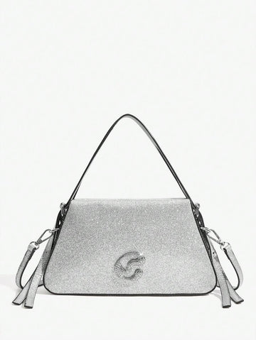 Trendy Y2K Rhinestone Crossbody Bag for Fashionable Girls - Versatile Top Handle Purse for Parties and Festivals is a versatile fashion pick for women who want an easy, polished look for everyday wear, travel, and casual outings.