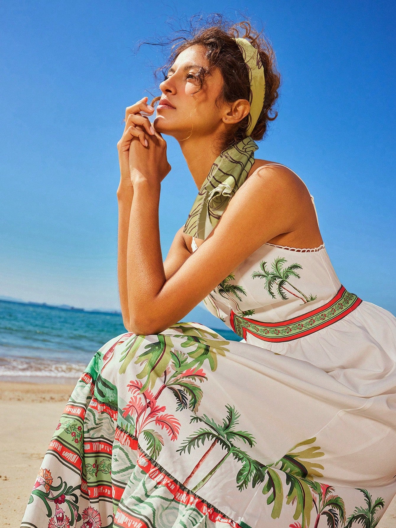 Turn heads wherever you go with this Tropical Floral Print Long Dress, crafted for effortless casual charm. Its vibrant print brings a splash of paradise to your everyday look, while the flowing silhouette offers comfort and freedom to move. Perfect for beach days, brunches, or just adding a sunny vibe to your routine wardrobe. Embrace the playful spirit of warm weather with a dress that’s as lively as your lifestyle.