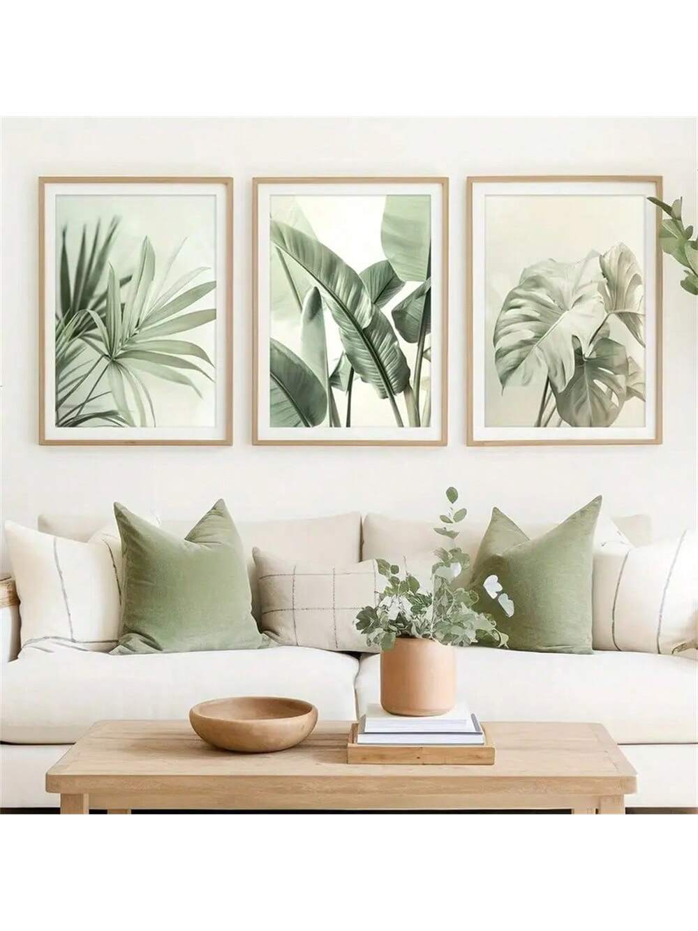 Transform your space into a tropical paradise with our Sage Green Palm Leaf Prints! This playful wall art set brings the breezy, carefree vibes of coastal living right into your home. Perfect for adding a splash of nature-inspired fun to any room, these prints will have your guests dreaming of beachside adventures and tropical getaways. Who needs a vacation when your walls can transport you to paradise every day?