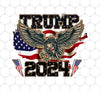 Trump 2024, Eagle American, PTSD American, American Flag, Png For Shirts, Png Sublimation