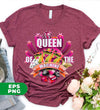 Queen Of The Machine, Love Gamble, Casino Game, Las Vegas Game, Digital Files, Png Sublimation