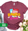 Bingo Queen, Love Bingo, Bingo Mom, Bingo Game, Digital Files, Png Sublimation