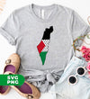 Free Palestine, Palestine Flag, Watermelon Palestine, Palestine Map Line, Digital Files, Png Sublimation