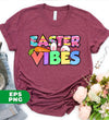Easter Vibes, Bunny With Carrot, Easter Egg, Love Easter, Digital Files, Png Sublimation