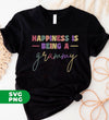 Happiness Is Being A Grammy, Retro Grammy Gift, Digital Files, Png Sublimation