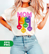 Mom Gift, LGBT Mom, Mother's Day Gift, Custom Name, Digital Files, Png Sublimation
