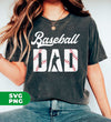 Baseball Dad, Baseball Lover, Father's Day Gift, Dad Love Baseball, Digital Files, Png Sublimation