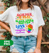 Science Is Real, No Human Is Illegal, Black Lives Matter, Love Is Love, Kindness Is Everything, Digital Files, Png Sublimation