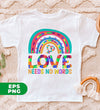 Love Needs No Words, Puzzle Of Love, Pride Month, Digital Files, Png Sublimation