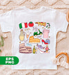 Italy Vacay, Italy Honeymoon, Italy Lover, Italy Travel, Digital Files, Png Sublimation