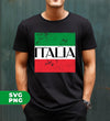 Italian Pride, Italia Flag, Italia Trip, Italy Souvenir, Digital Files, Png Sublimation