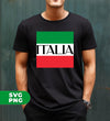 Italian Pride, Italia Flag, Italia Trip, Italy Souvenir, Digital Files, Png Sublimation