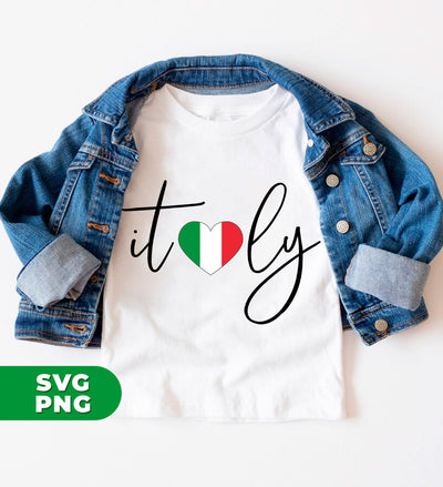 Italy With Love, Love Italy, Italy Respect, Italy Travel, Digital Files, Png Sublimation