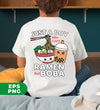 Ramen Lover Just A Boy Who Loves Ramen And Boba, Digital Files, Png Sublimation