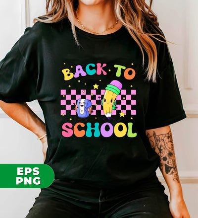 Back To School, Love School, Groovy School, Teacher Appreciate, Digital Files, Png Sublimation