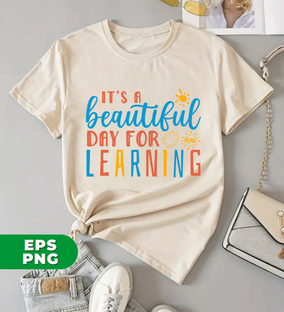 It's A Perfect Day For Learning, Teacher Team Gift, Teach Love Inspire, Back To School, Digital Files, Png Sublimation