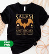 Salem Medicines, Salem Apothecary, Retro Halloween, Salem Witches, Salem 1692, Digital Files, Png Sublimation