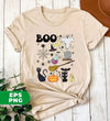 Vintage Halloween, Boo Gift, Boo Halloween, Happy Halloween, Witches Gift, Halloween Gift, Digital Files, Png Sublimation