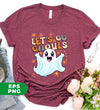 Happy Halloween, Let's Go Ghouls, Retro Fall Halloween, Halloween Gift, Cute Ghost, Vintage Boo, Digital Files, Png Sublimation