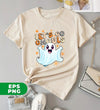 Happy Halloween, Let's Go Ghouls, Retro Fall Halloween, Halloween Gift, Cute Ghost, Vintage Boo, Digital Files, Png Sublimation