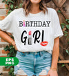 Birthday Girl, Love Birthday, Birthday Gift, Girly Gift, Gift For Her, Gift For Birthday, Digital Files, Png Sublimation