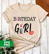 Birthday Girl, Love Birthday, Birthday Gift, Girly Gift, Gift For Her, Gift For Birthday, Digital Files, Png Sublimation