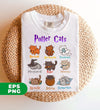 Vibrant Anime, Potter Cats, Love Cat, Funny Cat, Love Cats, Love Potter, Potter Lover, Digital Files, Png Sublimation