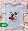 Dancing Couple, Skeleton Couple, Spooky Christmas, Holiday Vibe, Digital Files, Png Sublimation